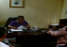 Meeting up with regional Director