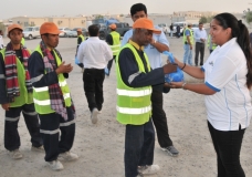 500 food packets distributed to landfill workers