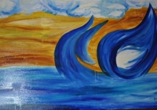 Cohesive Floating by Anum Farooq