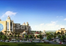 3D Architectural Hotel Exterior CGI Design