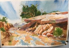Dried up rivers