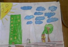 El sol, las nubes y la ciudad/The sun, the clouds and the city