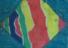 Artwork from The S.O.S. for life and climate change protection