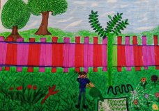 Automatic and efficient irrigation in the us of water in our school