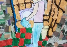 Watering my flowers