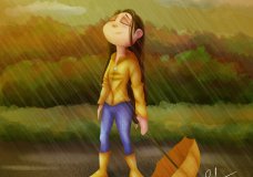 connected to the rain