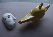 Mask and Lamp - Ceramis
