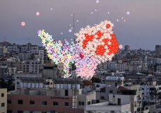 What if bombs were flowers...Dare to Reshape our wars.