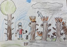 Burning Forest