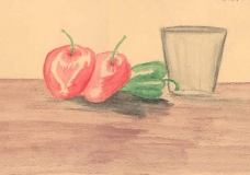 Tomato Pepper Glass