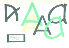 Lettering-Collage