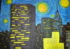 Modern Starry Night