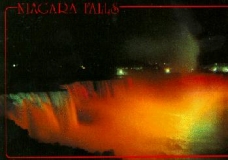 NiagaraFalls at night