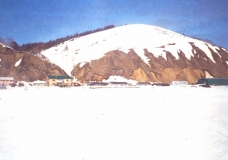 Fishing Village by the Sea of Okhotsk