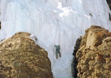 Ice-climbing
