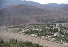 Tilcara vista desde arriba