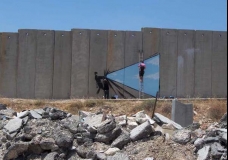 Apartheid Wall-Qalandia Camp, Jerusalem