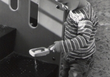 A Child with Sand
