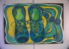 Blue Shoes of Mum