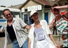 The cheerful company