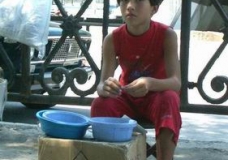 Young saleswoman