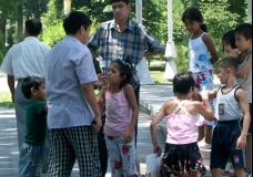 In the park