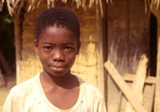 Kid in Ghana's Volta Region