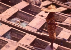 Small Girl on Pirogues