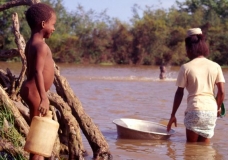 Fetching Water at the River, Atwia