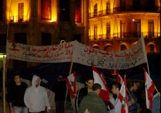 Protesting for One Lebanon