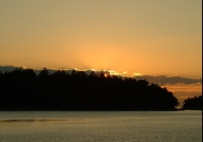 Sunset in Canada