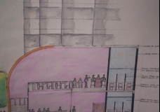 Restaurant Design: Section BB