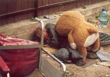 hug the homeless...