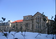 Albert Long Hall in Winter