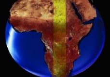 Africa on the Globe
