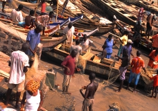 A fishing day in Cape coast