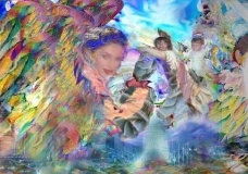 Northern Lights Angel