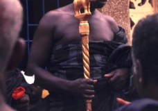 Chief at funeral