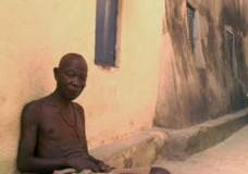 Old man in Cape