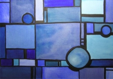 Blue Shapes