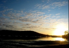 Pittwater Bay - Morning Rise - Sydney, Australia, February 2003