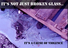 Broken Glass. Tré-Von