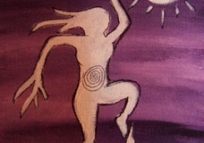 Dansing Womyn With Sun