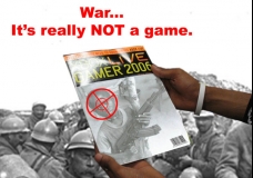 War...It's really NOT a game.