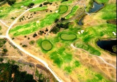 Aerial - Long Reef Golf Course - Sydney, Australia, February 2003
