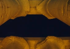 Pillars and their crowns at the Luxor Temple