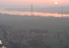 Sunrise in Luxor, Egypt