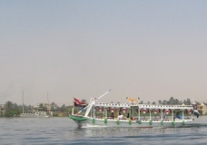 A Nile boat in Luxor