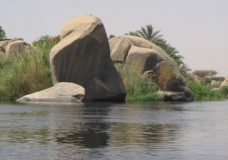 Basaltic rocks of Aswan