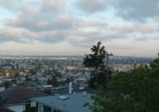 Oakland from our back porch